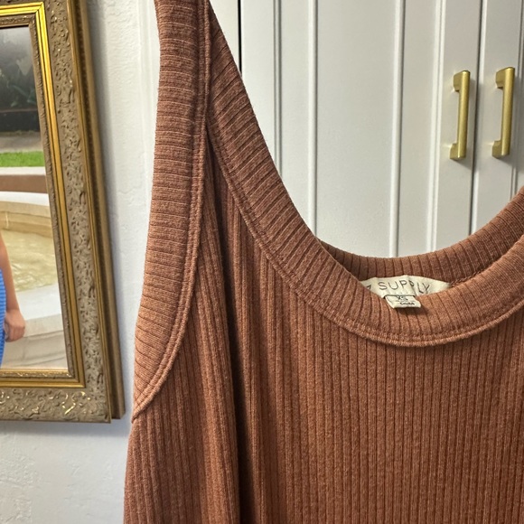 Rose Ribbed Maxi Dress - Picture 3 of 3